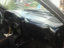 blacked out dash