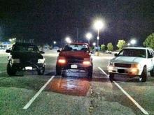 we had 3 different Models of GM there From Left to right we had the 2000 Oldsmobile Bravada, the Middel was a 1994 Chevy Blazer, and to the right was GMC Jimmy not sure on the year. all we needed was the Enovy and yukon