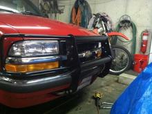 Picture of the brush guard I modified to fit my blazer