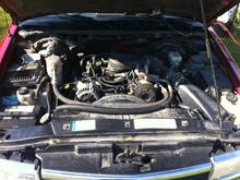 Under the hood Stock 10/6/14 127K miles