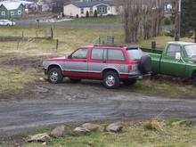 Had my spare tire on the back then.