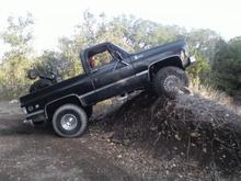 If it wasnt for all the cactus on the other side I would have played with that hill until something broke.