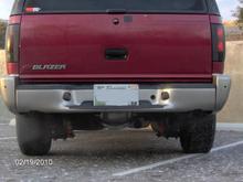 rear diff cover and exhaust