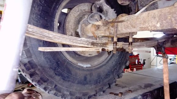 Before Flipping bottom spring