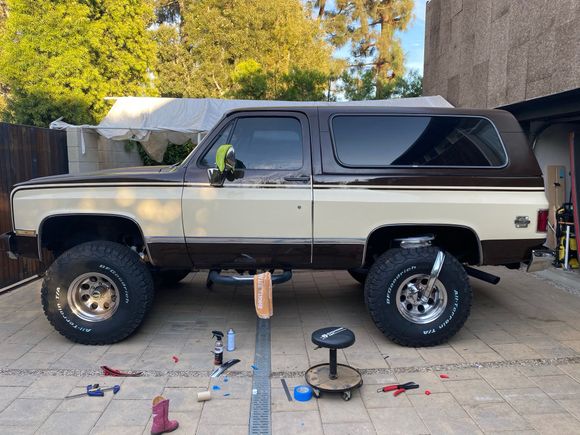 installing some trim