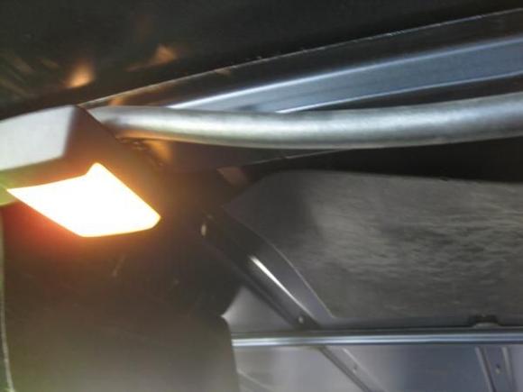 Tore out the headliner because it was falling down.