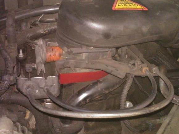 Poweraid Throttle body spacer