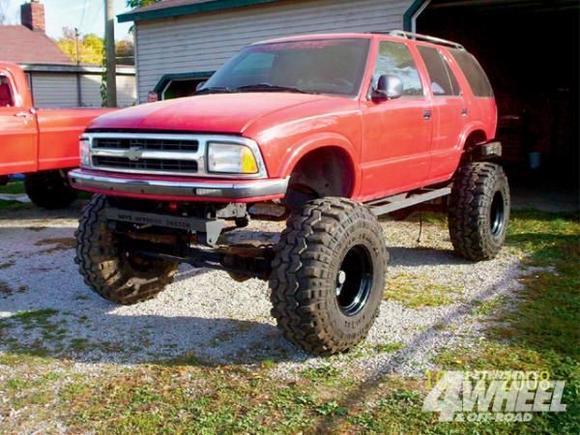 1996 s10 blazer solid axles