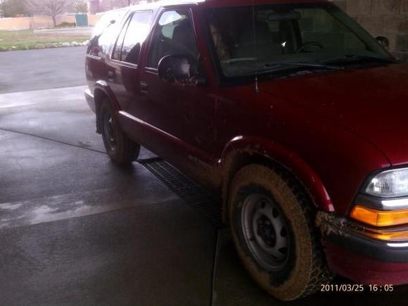 The wife said it was to dirty to take home...