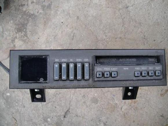Old cassette player