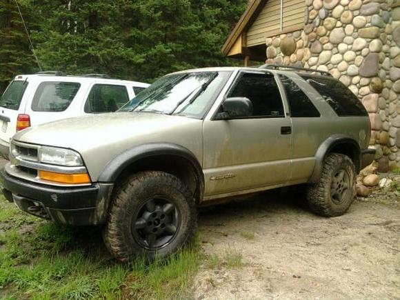 muddin at our cabin