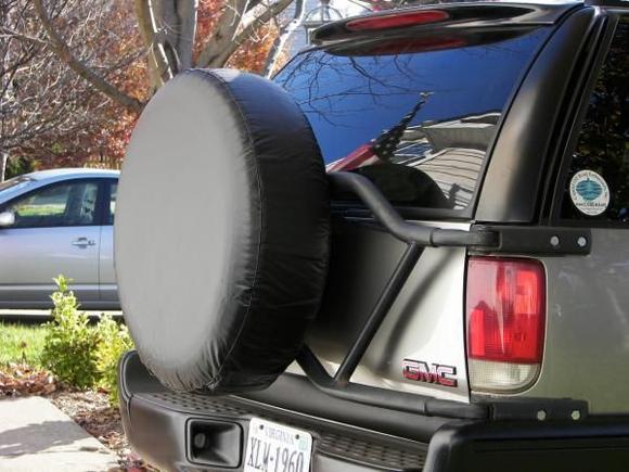 tire carrier added