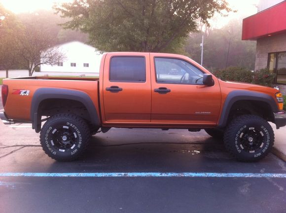 Colorado 4 in suspension lift