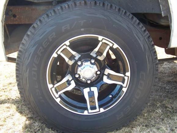 15x8 Ultra drifters with 30 in cooper at3s