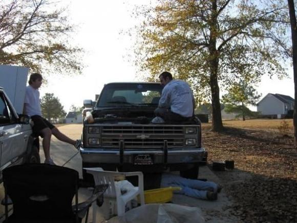 K5 engine replacement