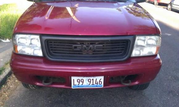 the new painted grill