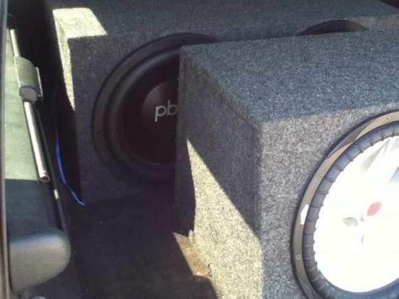 Along with 2 PowerBass 15s