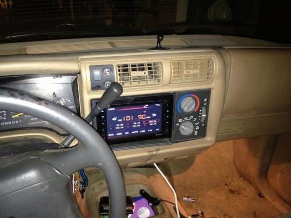 The touch screen i put in my baby