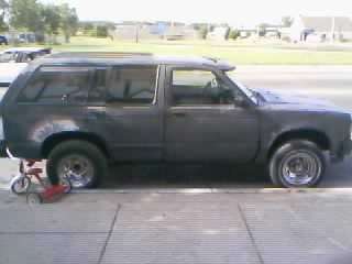 the side of my 92 jimmy