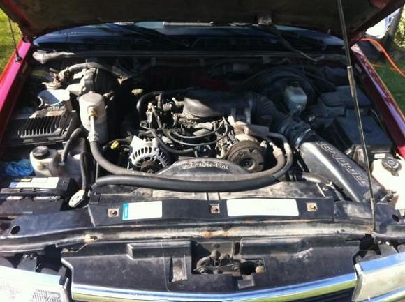 Under the hood Stock 10/6/14 127K miles