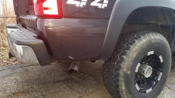 Brand new dual exhausts.