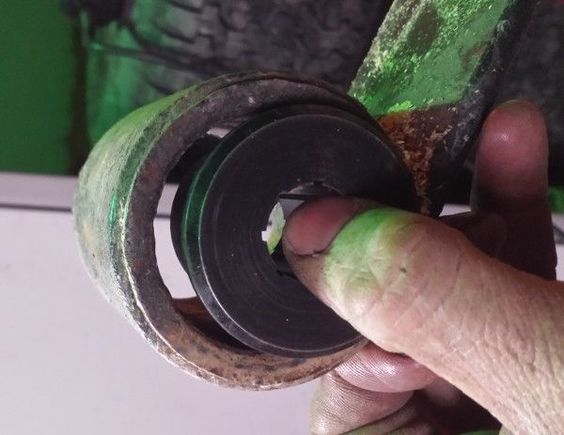 wrong bushing