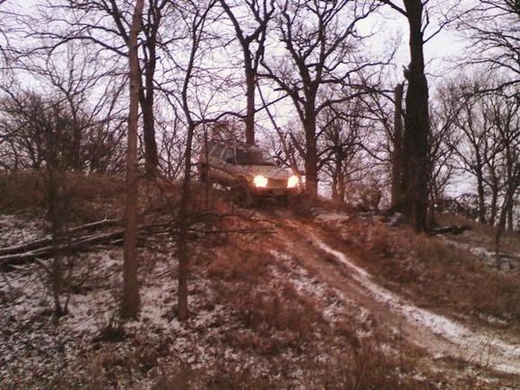 Hill off of bud road.