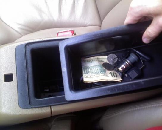 Top Tray Being Removed