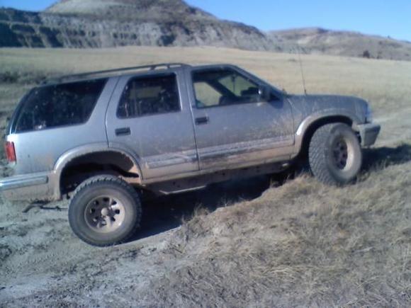 a little flex on the trail