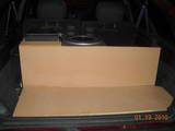 new trunk setup, waiting on warmer weather to paint/cover
