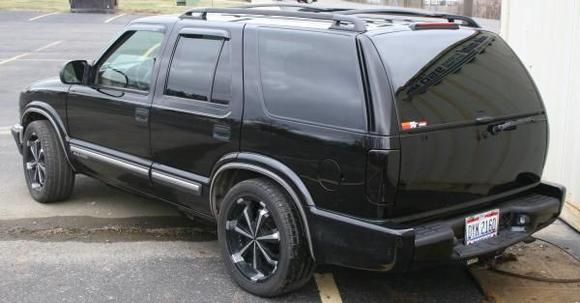 decals removed from the rear and driver doors