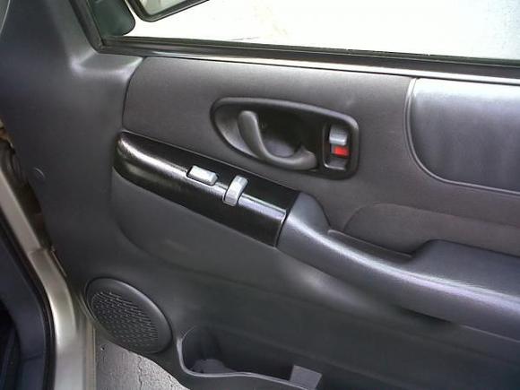 Painted door panel