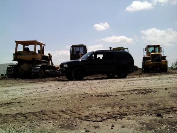 first 90* day, and found tractors! lol