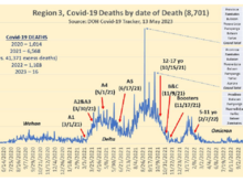 Death spikes on the first day of every month in 2021, and at two week intervals. Just how they recorded deaths there or, as SS suggests, vaccine related?
The other thing of note mentioned by her is the very high rate of Excess Deaths in the small province of Zamabales, 75% against 43% for the nation in 2021.