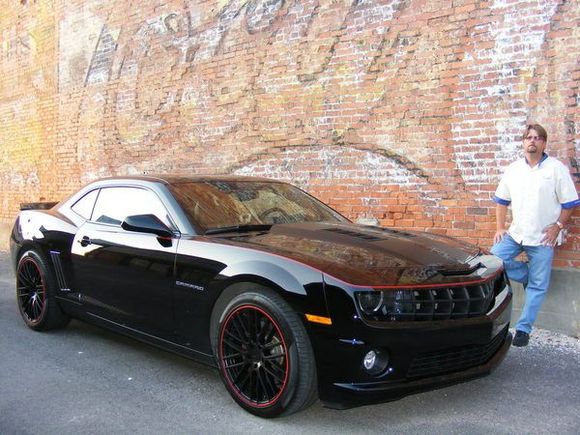 That's me with "Black Sunshine" my 2012 Camaro SS. I still have a few things I'd like to do to her.