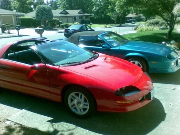 1995 Z28 and a 1991 RS