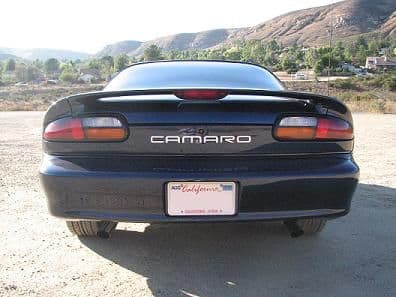 Same rear shot from summer 2008 but also showing the 2.5&quot; OD tailpipes.