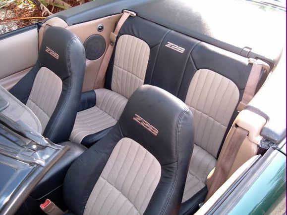 Embroidered Z28 on all the seats.
