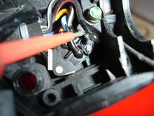 This is the inside of the start switch on a F3.