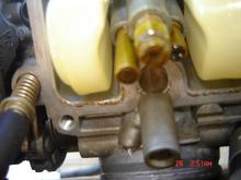 carb jet and clogged pipes(jet 3)