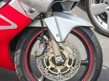 Keiti Red Reflective Rim Striping