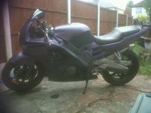 Current state now,but has proper mirrors not bar ends