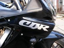 Right side new CBR decal close up