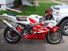 My 2001 Honda CBR F4i with full M4 system