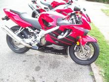 side view next to the r1