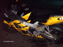 Can u c the new tires?  So pretty. hehe