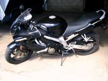 My bike, 2006 Honda CBR 600 F4i - named her Jessica