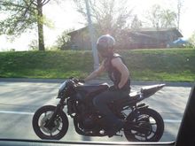 Just cruising on an amazing day. ( It was 76 degrees out, perfect weather)