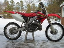 The old 2002 CR250