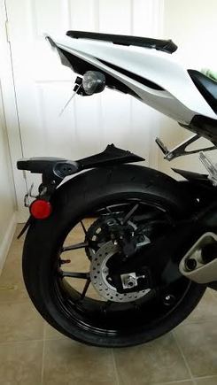 Rear fender eliminator